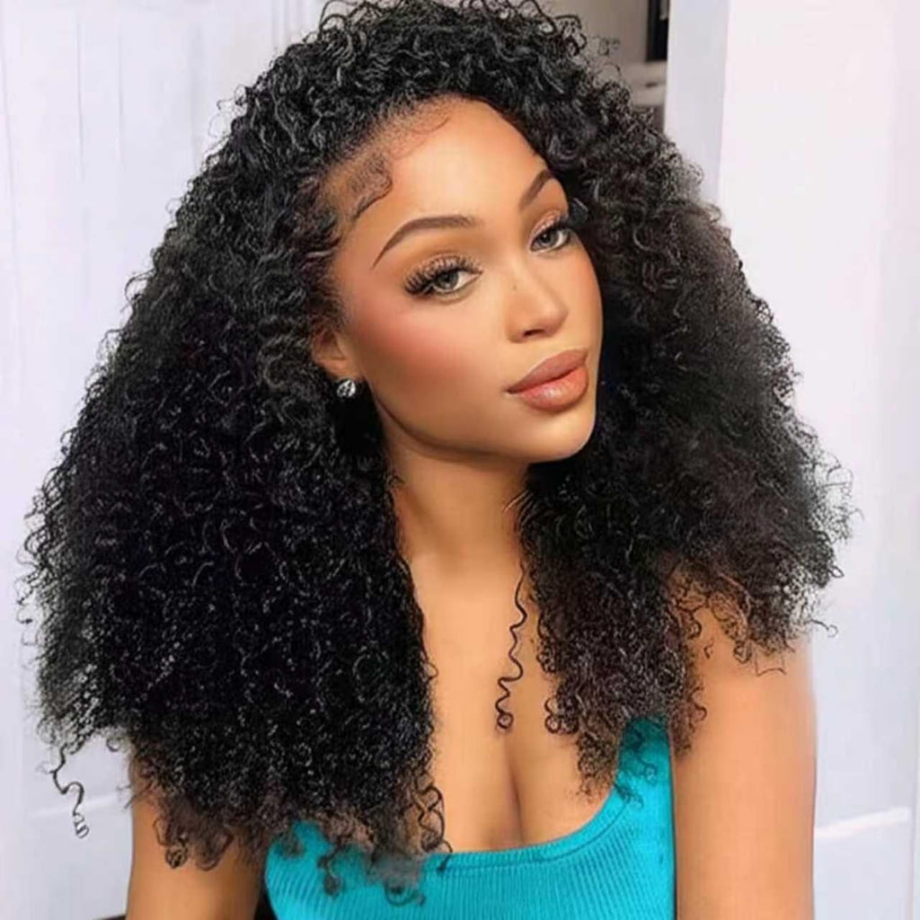 Mimi Curly Half Wig Human Hair